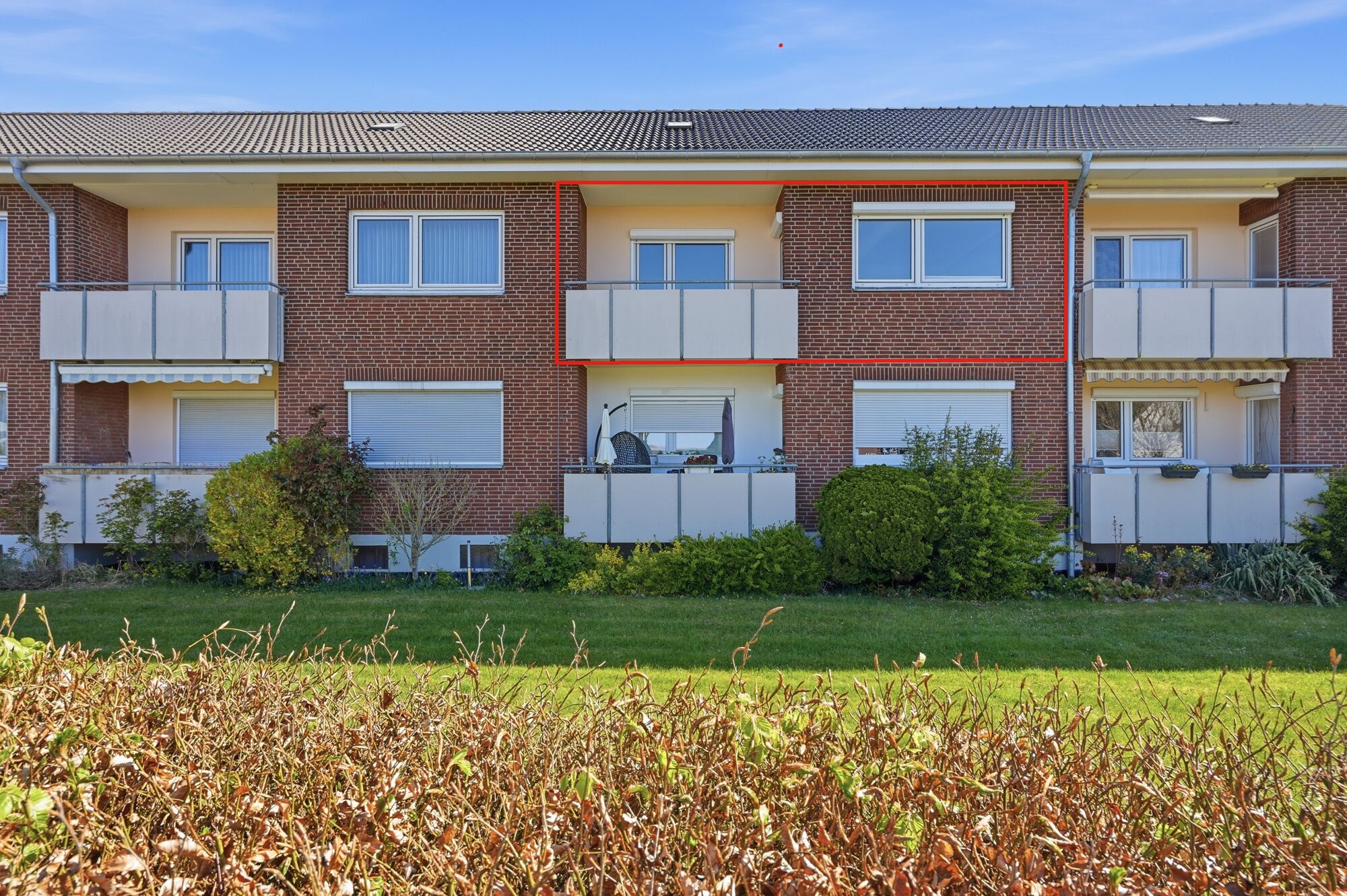 Blick auf die Wohnung - Attraktive Eigentumswohnung mit Loggia in beliebter Wohnlage von Eutin