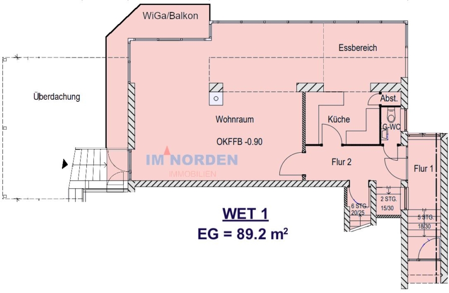 Maisonettewohnung mit Ostseeblick - Erdgeschoss