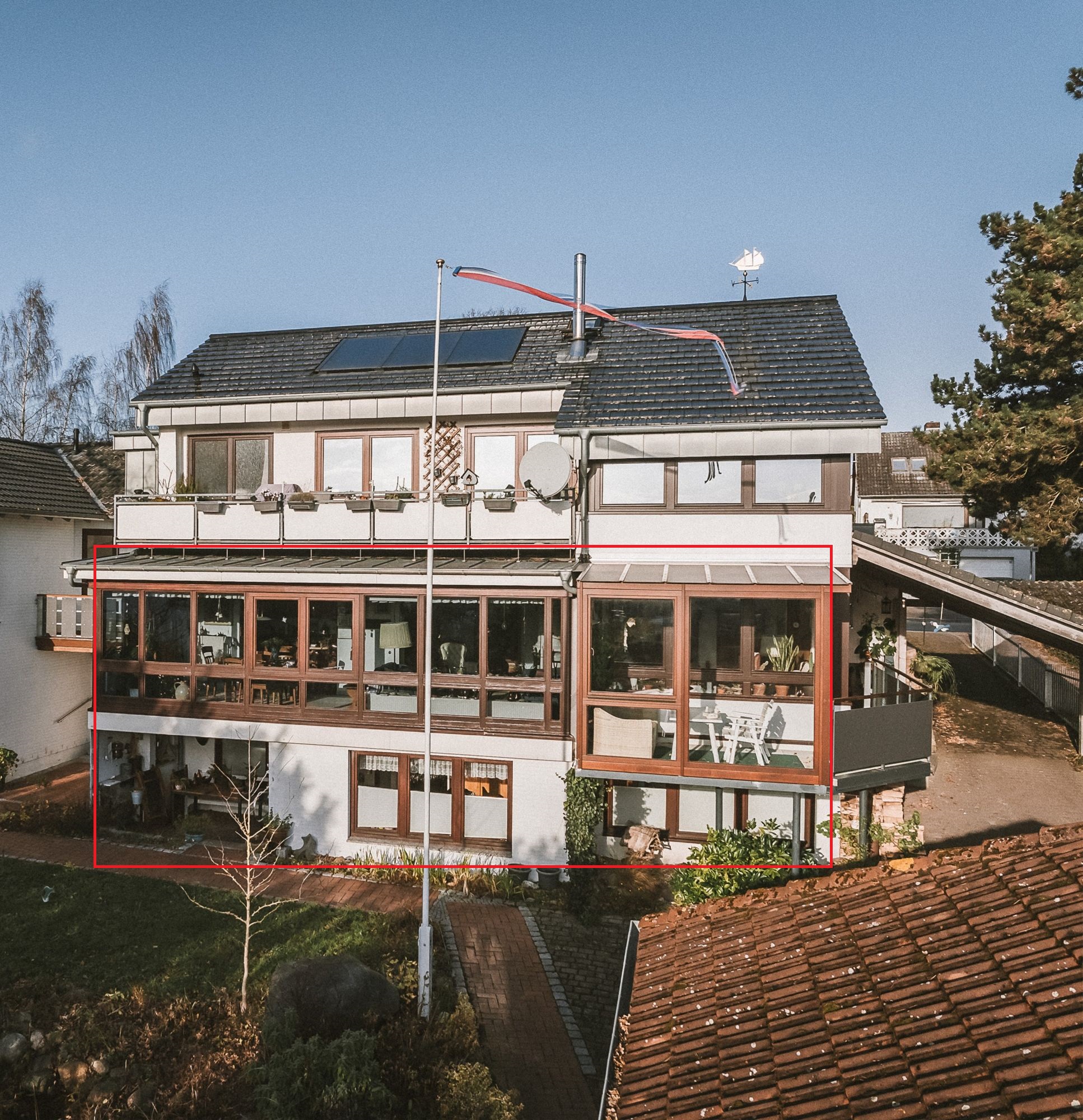Titel - Maisonettewohnung mit Ostseeblick