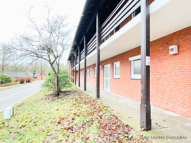 Wohnen auf der Wilhelmshöhe in Eutin: 2-Zimmer-Wohnung zu mieten - Laubengang