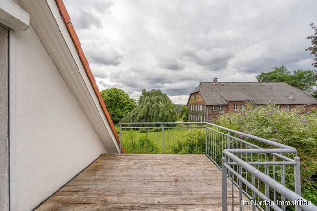 Landgasthof mit Gästezimmern und separatem Wohnhaus in der Gemeinde Malente (Holsteinische Schweiz) - Dachterrasse Wohnhaus