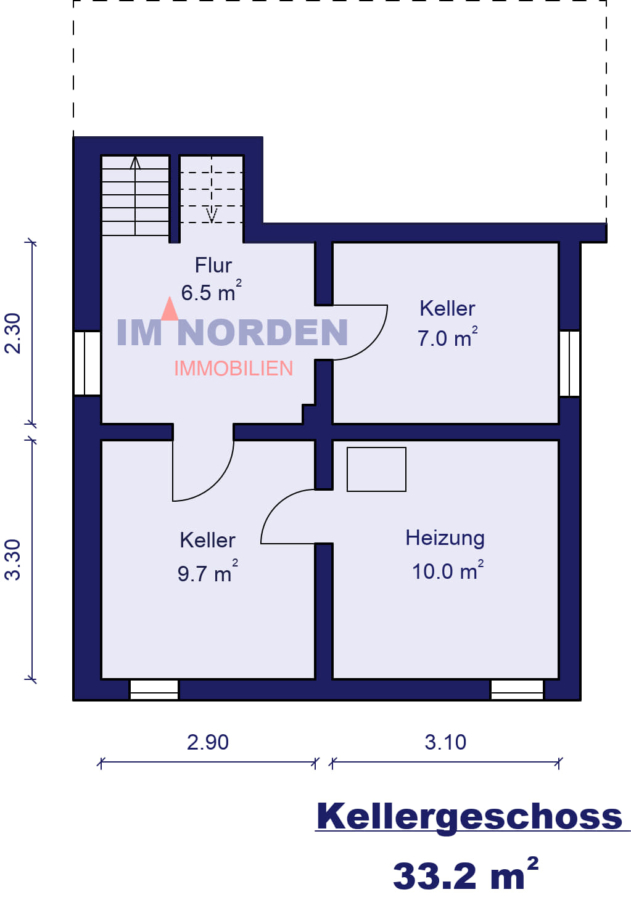 Einfamilienhaus mit großzügigem Grundstück – ideal für Paare oder kleine Familien - Kellergeschoss