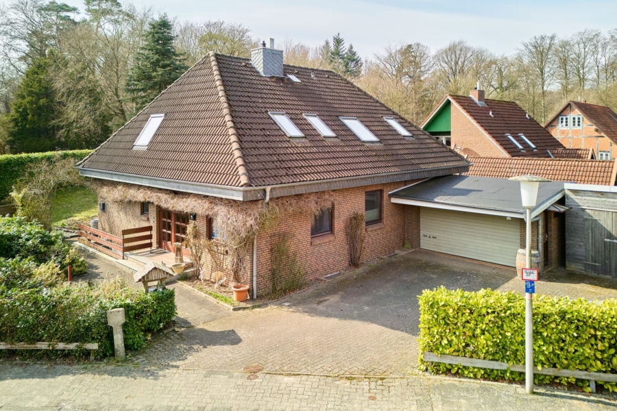 Ansicht von der Straße