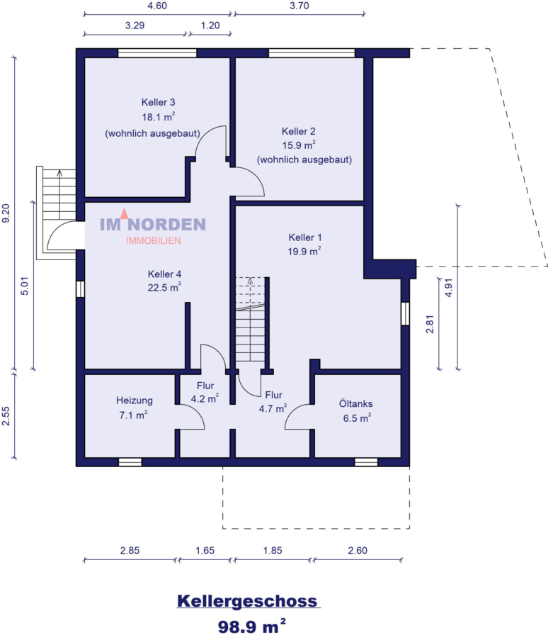 Gepflegter Bungalow nahe Dieksee in Malente / Timmdorf - Kellergeschoss