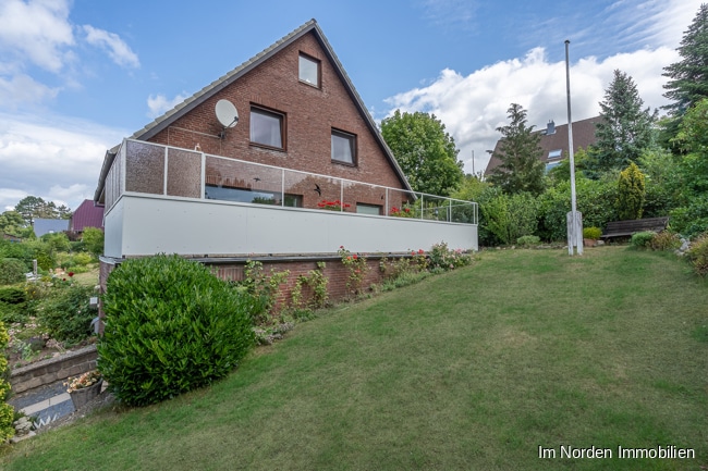 Einfamilienhaus in Malente / Ortsteil Sieversdorf - Blick zur Terrasse