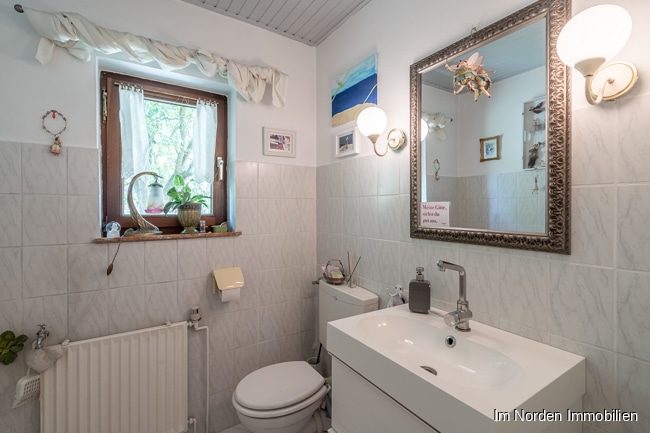 Einfamilienhaus in Malente / Ortsteil Sieversdorf - Gäste-WC