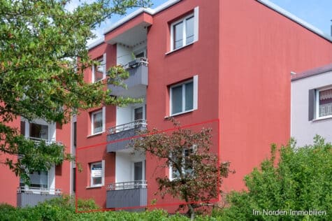 Helle und familienfreundliche Eigentumswohnung in Lübeck, 23554 Lübeck, Etagenwohnung