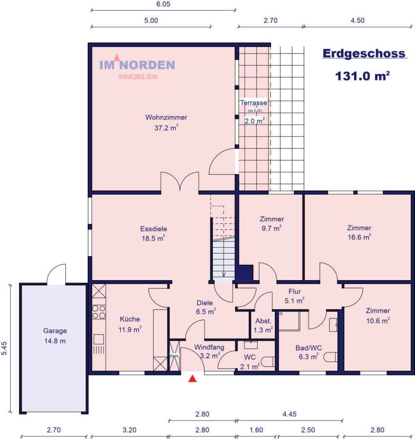 Einfamilienhaus mit Vollkeller auf sonnigem Grundstück in Eutin - Erdgeschoss