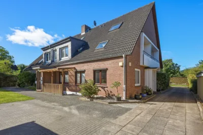 Blick auf den Eingang zur Erdgeschosswohnung Nr. 2