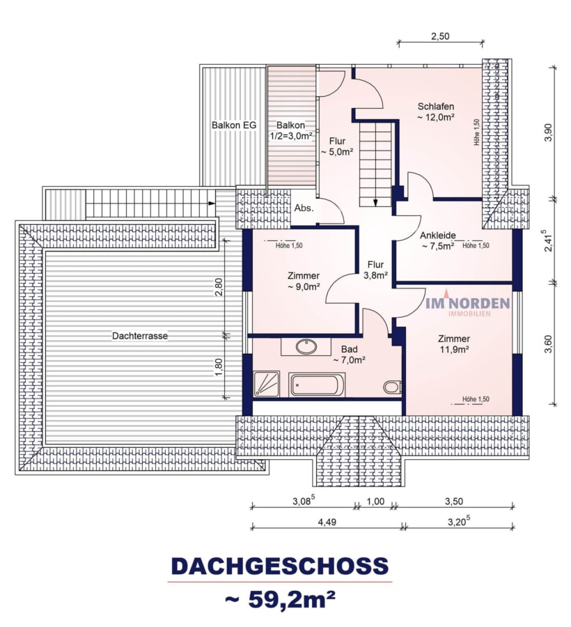 Top modernisiertes Einfamilienhaus mit Blick in die Natur - Grundriss Dachgeschoss_neu