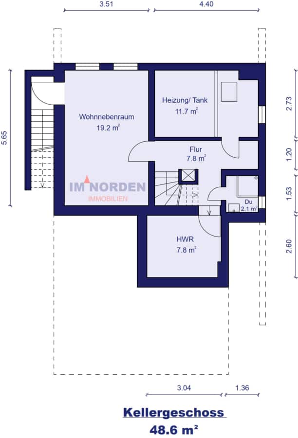 Individuelles Einfamilienhaus mit viel Charme in Scharbeutz / OT Pönitz - Grundriss Kellergeschoss