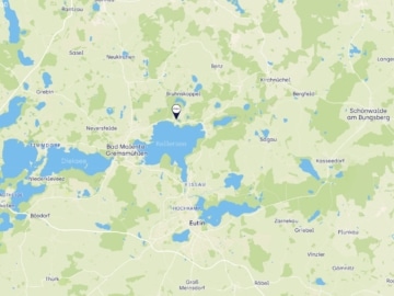 Lageplan - Einfamilienhaus mit Einliegerwohnung in Malente-Krummsee