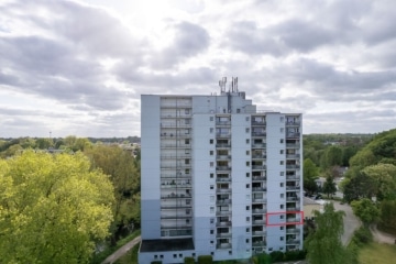 Blick auf die Eigentumswohnung - Vermietete 3-Zimmer-Eigentumswohnung in Bad Schwartau