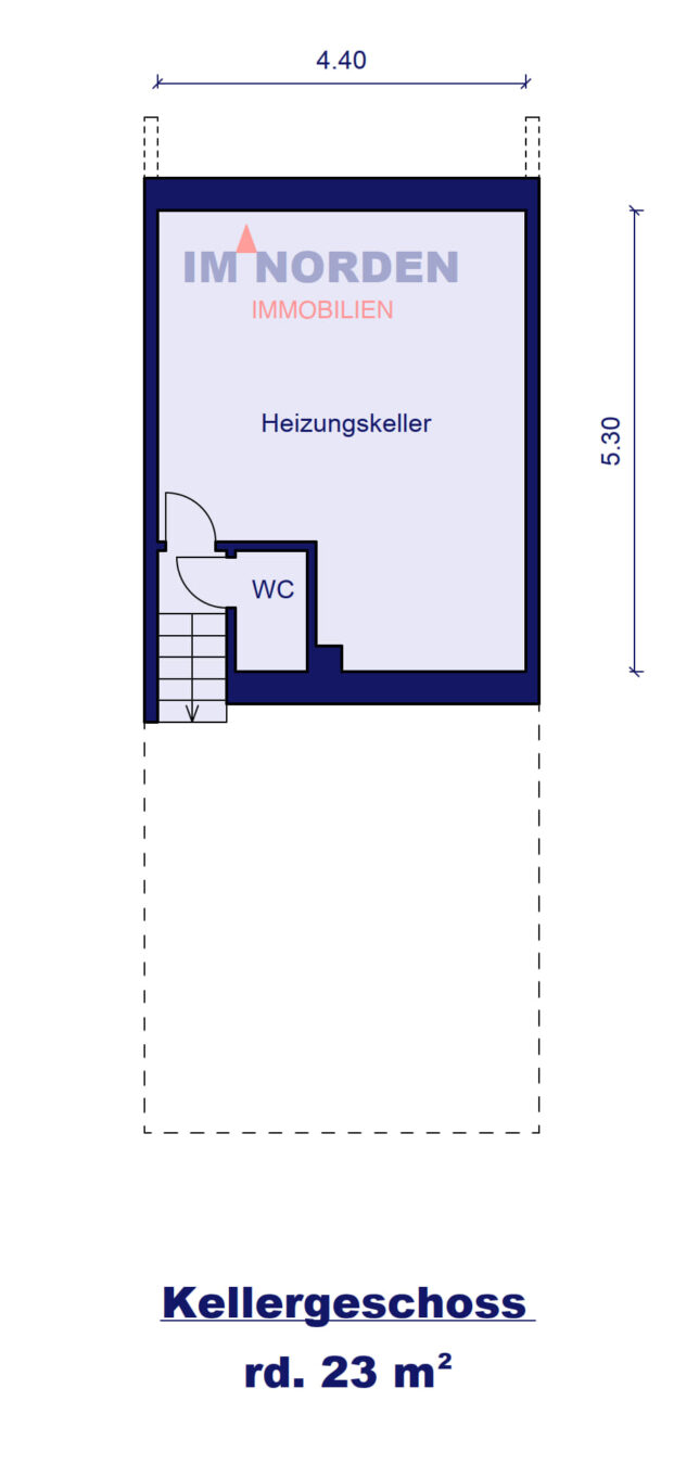 Geräumiges Reihenmittelhaus in ruhiger Randlage von Bad-Schwartau - Grundriss Keller