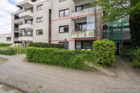 Für Kapitalanleger: gut vermietete Eigentumswohnung in der Hansestadt Lübeck, 23556 Lübeck, Etagenwohnung