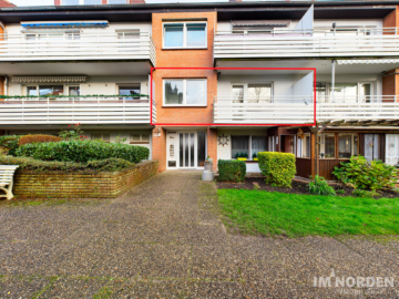 1-Zimmer-Wohnung mit Balkon in guter Lage von Eutin zu mieten, 23701 Eutin, Etagenwohnung