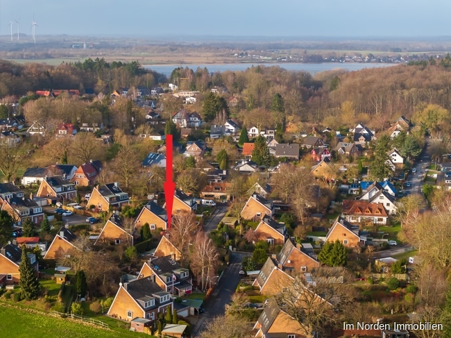 Doppelhaushälfte im beliebten Klingberg in der Gemeinde Scharbeutz - Blick in die Ferne