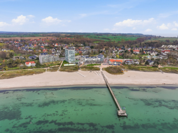 Blick vom Meer