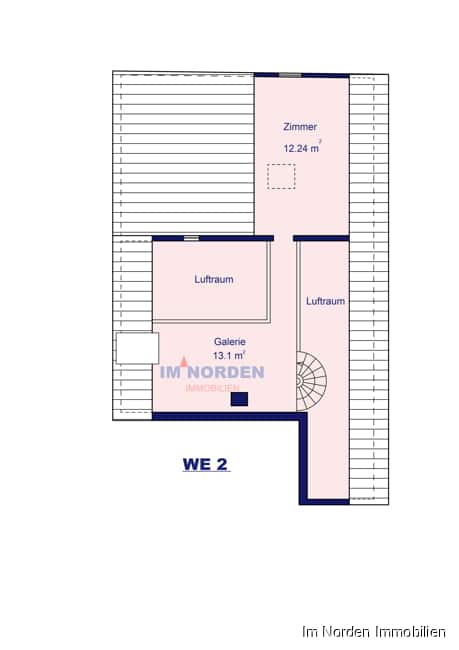 3-Zimmer-Maisonette-Wohnung in Eutin zu mieten - Grundriss Dachgeschoss